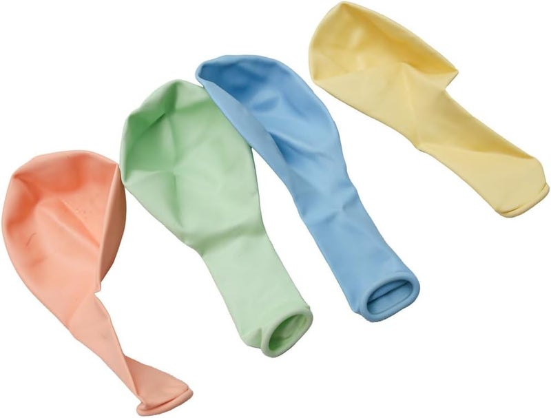 DAISO Pastel Balloons - 20 Pieces, Approx. 9 Inches, Soft Color Party Balloons for Events & Decorations - Image 3